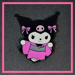 Sanrio Kimono Kuromi 1" Enamel Pin